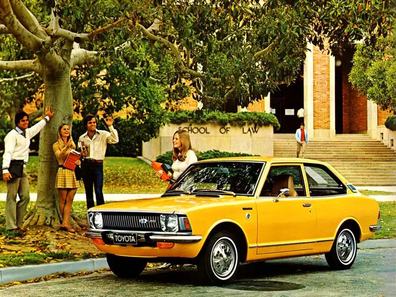 Toyota Corolla (TE20, TE21) 2 поколение, купе (05.1970 - 07.1974)